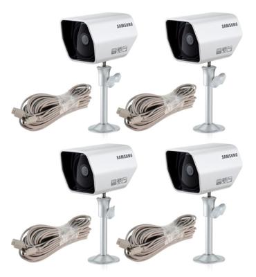 Samsung SOC-A101 CCTV Color Camera x 4 Sets (Refurbished)